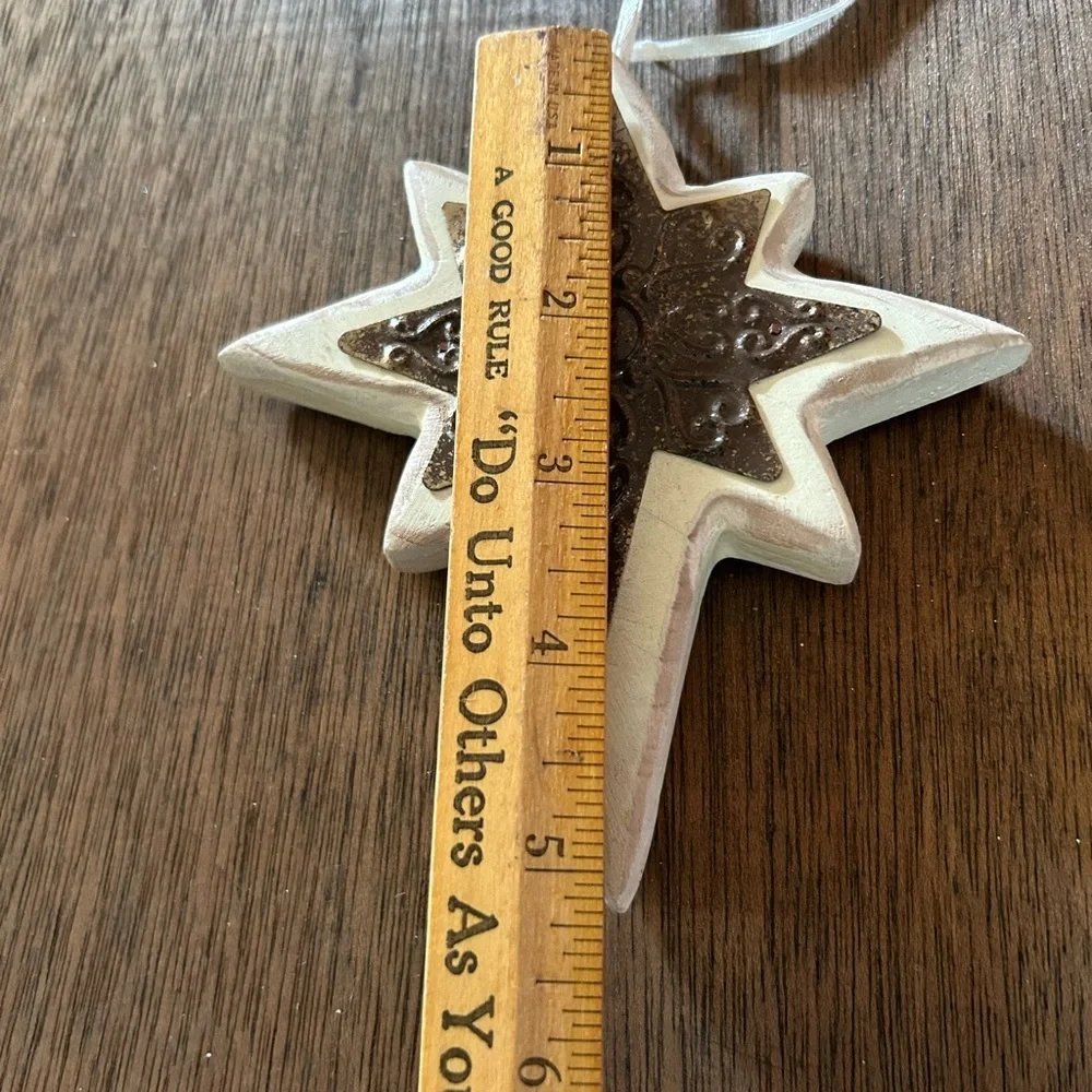 Vintage wood metal